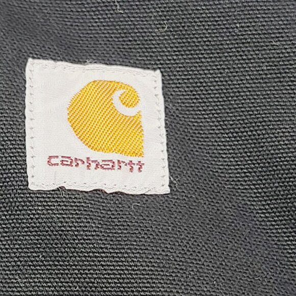 Carhartt Men's Black Sleeveless Duck Hooded Classic Basic Vest Size XL - Picture 7 of 9